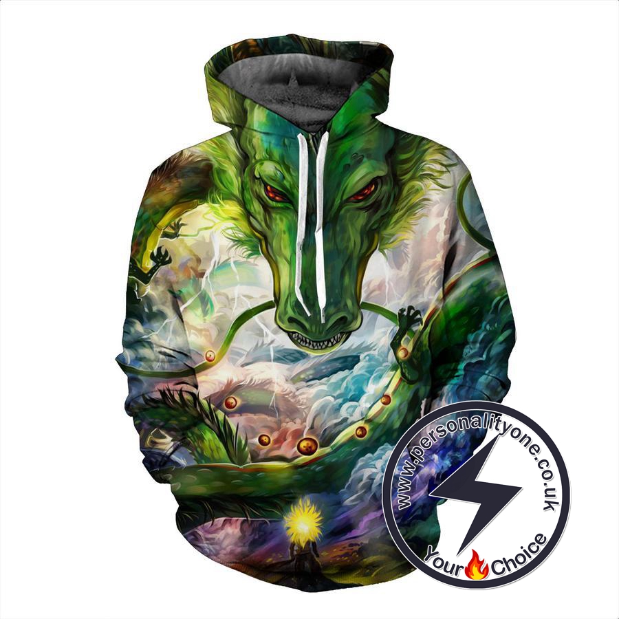 Dragon Ball Z - Shenron With Dragon Ball 3D - Hoodies